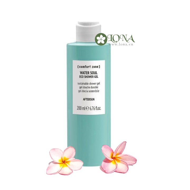 Gel tắm bền vững cho da và tóc Comfort Zone Water Soul Eco Shower Gel